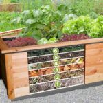 How do you fill a raised bed cheaply?