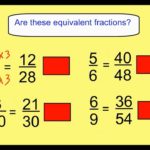 How do you find 1/4 of a fraction?