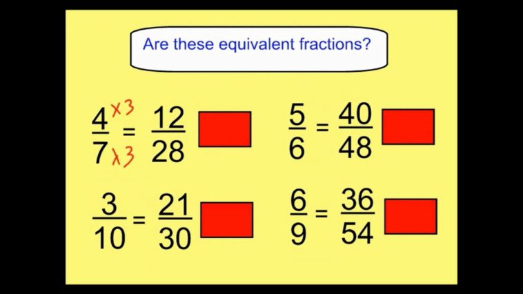 How do you find 1/4 of a fraction?