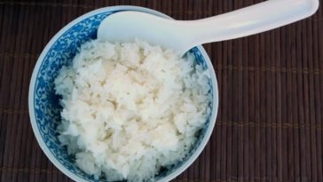 How do you fix sticky rice?