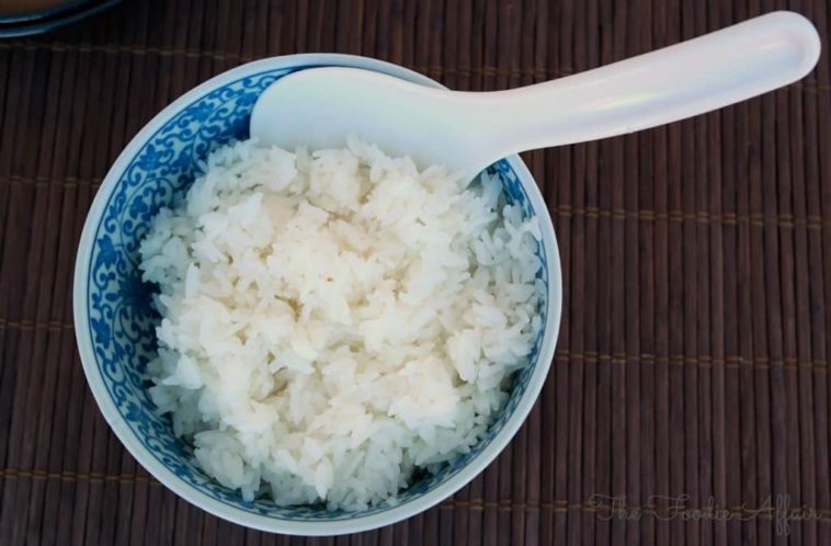 How do you fix sticky rice?