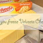 How do you freeze Velveeta cheese dip?
