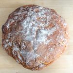 How do you get crispy crust on bread?