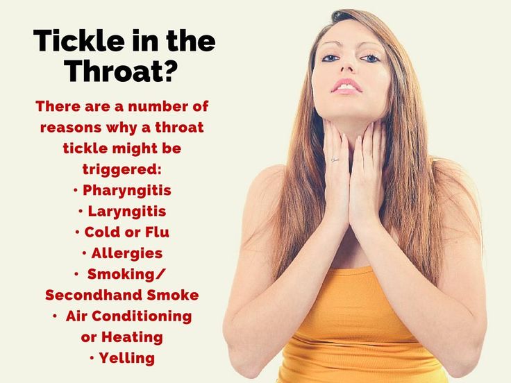 How do you get rid of a tickle in your throat that makes you cough?