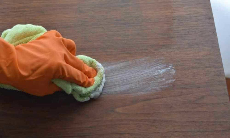 How do you get rid of ring marks on wood?