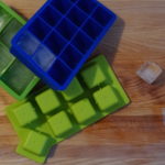 How do you get the taste out of silicone ice trays?