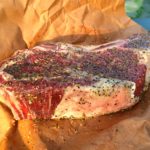 How do you grill a 1.5 inch ribeye?