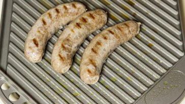How do you grill brats without boiling them?