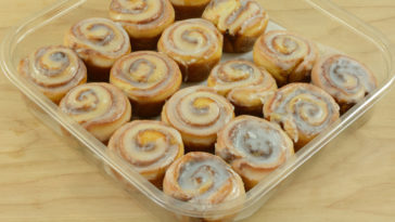 How do you keep cinnamon rolls from getting doughy?