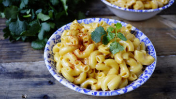 How do you keep mac and cheese creamy?