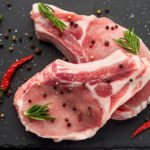 How do you keep pork chops from drying out when cooking?