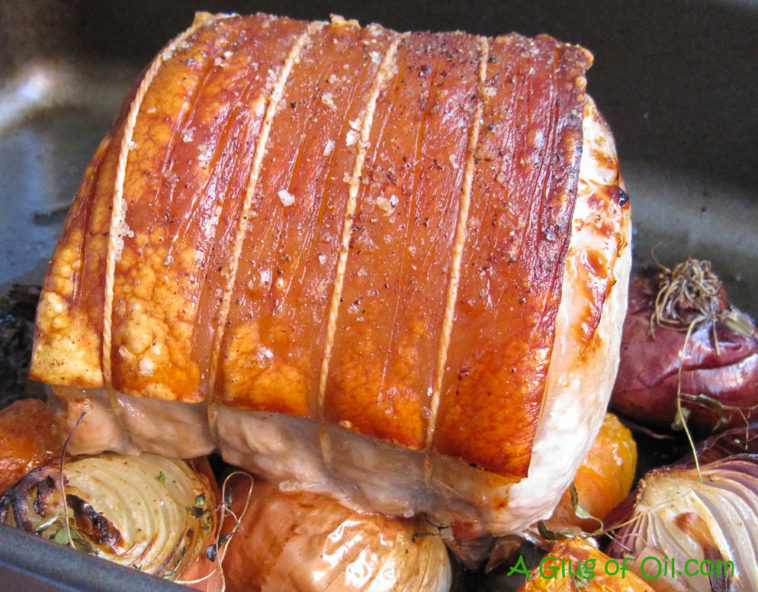 How do you keep pork crackling crispy?