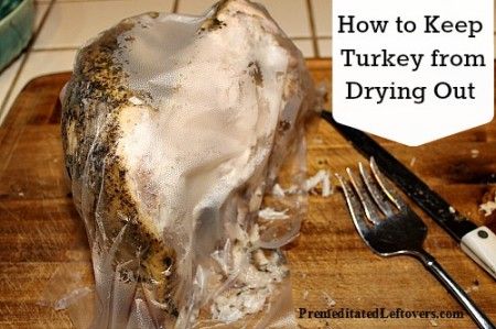 How do you keep turkey from drying out?