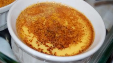 How do you know when baked custard is done?