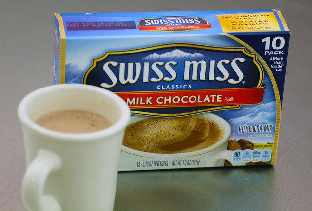 How do you make Swiss Miss hot chocolate taste better?