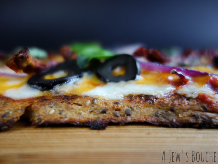 How do you make Trader Joe's cauliflower crust crispy?