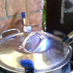 How do you make a homemade still?