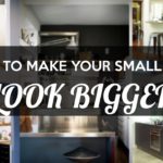How do you make a small kitchen look bigger?