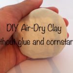 How do you make clay without flour or cornstarch?
