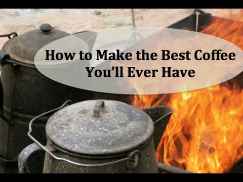 How do you make cowboy coffee?