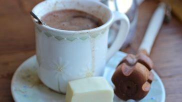 How do you make hot chocolate taste better with water?