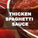 How do you make pasta sauce thicker?