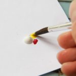 How do you make peach color with LED?