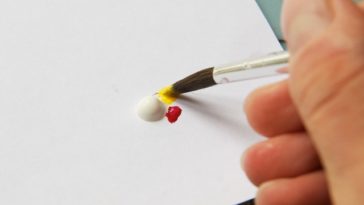 How do you make peach color with LED?