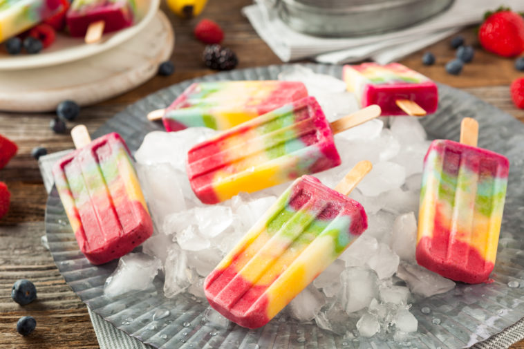 How do you make popsicles creamy not icy?