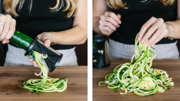 How do you make zucchini noodles not soggy?