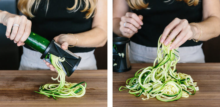 How do you make zucchini noodles not soggy?