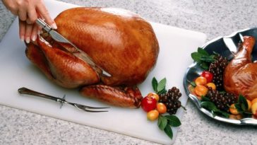 How do you moisten dry turkey?