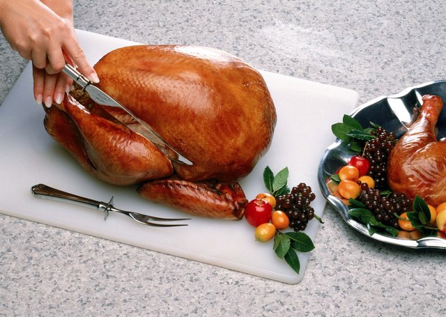 How do you moisten dry turkey?