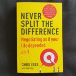 How do you negotiate a price never split the difference?