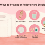 How do you pass a big hard stool?