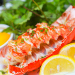 How do you prepare a frozen cooked lobster?