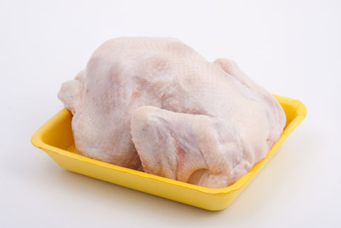 How do you prepare chicken for freezing?
