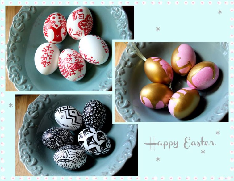 How do you prepare eggs for decorating?