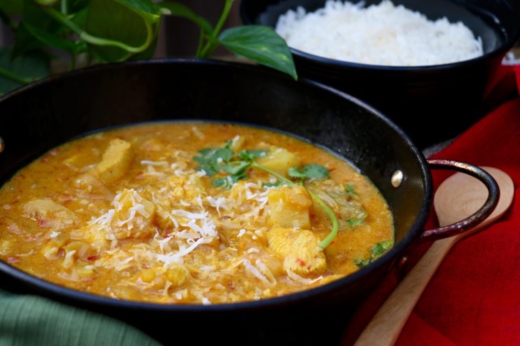 How do you reduce spicy in chicken curry?