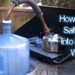 How do you remove salt from drinking water?