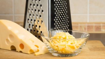 How do you sanitize a cheese grater?