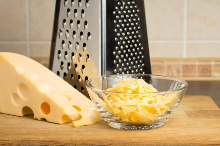 How do you sanitize a cheese grater?