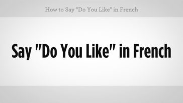 How do you say sunin French?