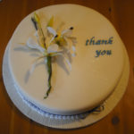 How do you say thank you for the cake?