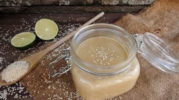 How do you soften separated tahini?