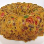 How do you store a fruit cake after baking?