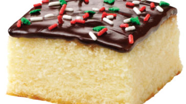 How do you store an iced cake overnight?