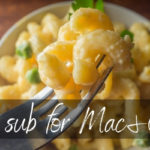 How do you substitute butter for macaroni and cheese?