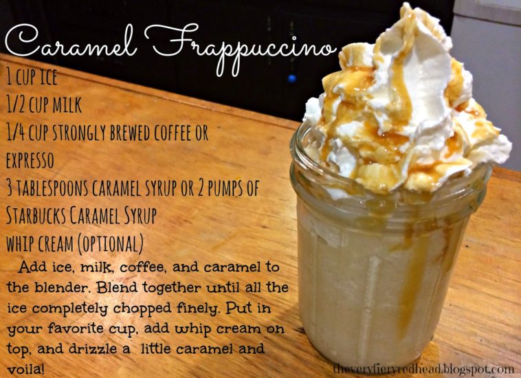 How do you thicken a Frappuccino?