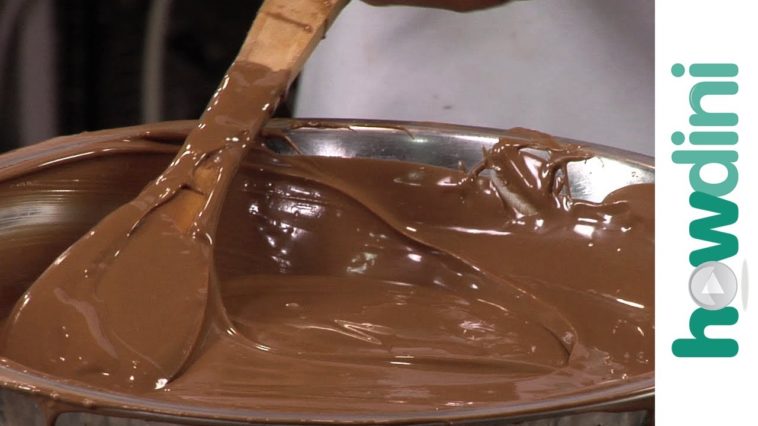 How do you thin out melting chocolate?